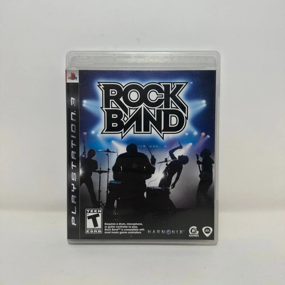 Rock Band Sony PlayStation 3 PS3 Game Harmonix BLUS-30050 Complete with Manual